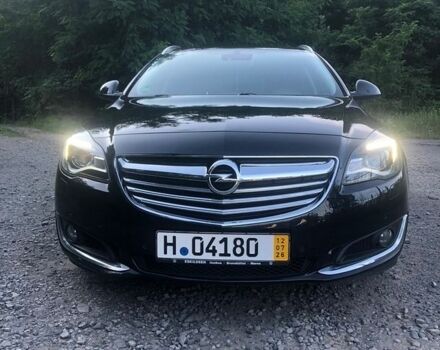 Черный Опель Инсигния, объемом двигателя 2 л и пробегом 213 тыс. км за 8600 $, фото 1 на Automoto.ua