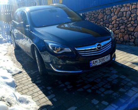 Черный Опель Инсигния, объемом двигателя 2 л и пробегом 192 тыс. км за 11000 $, фото 1 на Automoto.ua