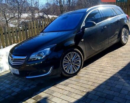 Черный Опель Инсигния, объемом двигателя 2 л и пробегом 192 тыс. км за 11000 $, фото 1 на Automoto.ua