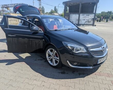 Черный Опель Инсигния, объемом двигателя 2 л и пробегом 290 тыс. км за 10905 $, фото 1 на Automoto.ua