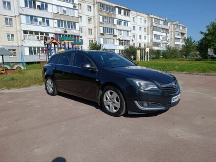 Черный Опель Инсигния, объемом двигателя 1.6 л и пробегом 316 тыс. км за 8800 $, фото 1 на Automoto.ua