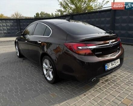 Коричневый Опель Инсигния, объемом двигателя 2 л и пробегом 140 тыс. км за 13800 $, фото 2 на Automoto.ua