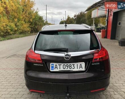 Коричневый Опель Инсигния, объемом двигателя 1.96 л и пробегом 300 тыс. км за 8400 $, фото 4 на Automoto.ua