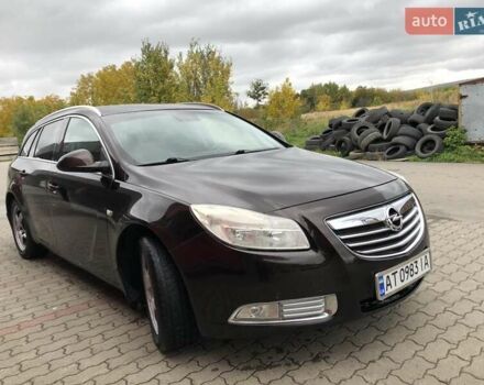 Коричневый Опель Инсигния, объемом двигателя 1.96 л и пробегом 300 тыс. км за 8400 $, фото 6 на Automoto.ua