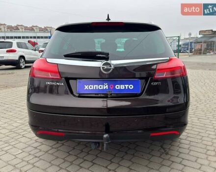 Коричневый Опель Инсигния, объемом двигателя 1.96 л и пробегом 198 тыс. км за 9700 $, фото 7 на Automoto.ua