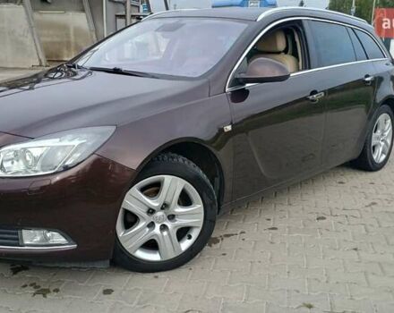 Коричневый Опель Инсигния, объемом двигателя 1.96 л и пробегом 276 тыс. км за 8900 $, фото 6 на Automoto.ua