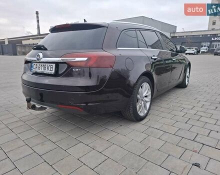 Коричневый Опель Инсигния, объемом двигателя 1.96 л и пробегом 252 тыс. км за 9600 $, фото 4 на Automoto.ua