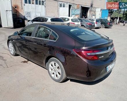 Коричневый Опель Инсигния, объемом двигателя 1.96 л и пробегом 193 тыс. км за 13700 $, фото 7 на Automoto.ua