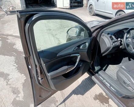 Коричневый Опель Инсигния, объемом двигателя 1.96 л и пробегом 193 тыс. км за 13700 $, фото 13 на Automoto.ua