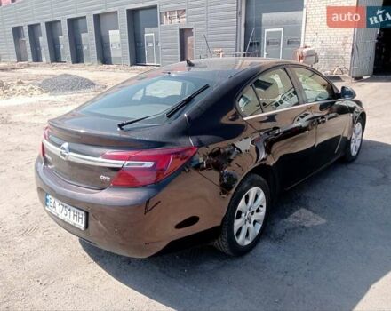 Коричневый Опель Инсигния, объемом двигателя 1.96 л и пробегом 193 тыс. км за 13700 $, фото 6 на Automoto.ua