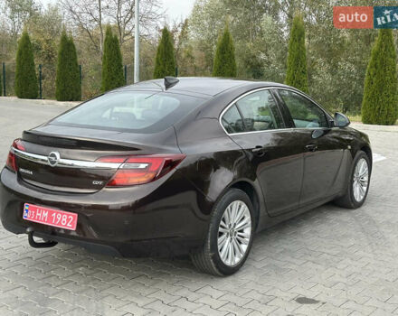 Коричневый Опель Инсигния, объемом двигателя 1.6 л и пробегом 158 тыс. км за 13800 $, фото 6 на Automoto.ua