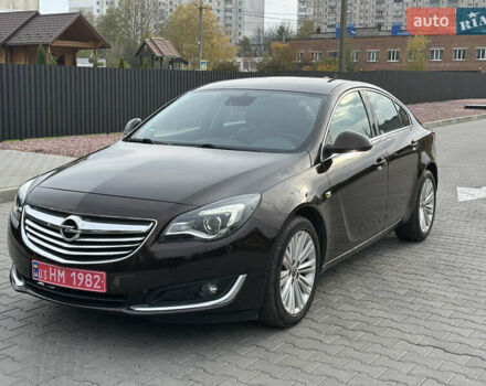 Коричневый Опель Инсигния, объемом двигателя 1.6 л и пробегом 158 тыс. км за 13800 $, фото 1 на Automoto.ua