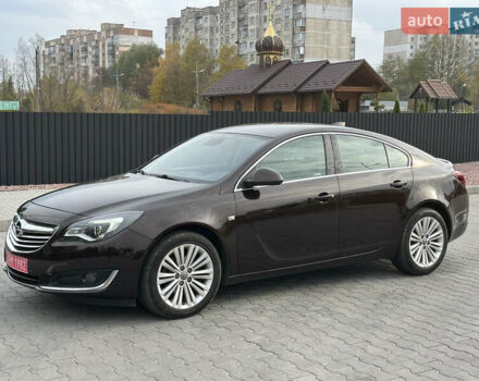 Коричневый Опель Инсигния, объемом двигателя 1.6 л и пробегом 158 тыс. км за 13800 $, фото 2 на Automoto.ua