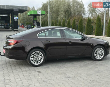 Коричневый Опель Инсигния, объемом двигателя 1.6 л и пробегом 158 тыс. км за 13800 $, фото 7 на Automoto.ua