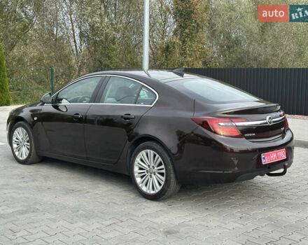 Коричневый Опель Инсигния, объемом двигателя 1.6 л и пробегом 158 тыс. км за 13800 $, фото 4 на Automoto.ua