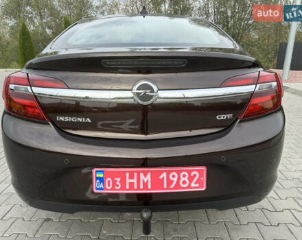 Коричневый Опель Инсигния, объемом двигателя 1.6 л и пробегом 158 тыс. км за 13800 $, фото 15 на Automoto.ua
