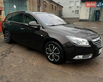 Коричневый Опель Инсигния, объемом двигателя 1.96 л и пробегом 248 тыс. км за 8700 $, фото 1 на Automoto.ua