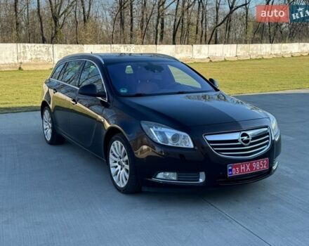 Коричневый Опель Инсигния, объемом двигателя 2 л и пробегом 191 тыс. км за 9950 $, фото 1 на Automoto.ua