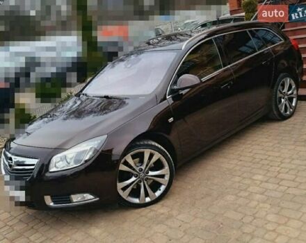 Коричневый Опель Инсигния, объемом двигателя 1.96 л и пробегом 263 тыс. км за 10500 $, фото 1 на Automoto.ua