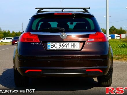 Опель Інсігнія 2013 у Львові на Automoto.ua Коричневий Опель Інсігнія, об'ємом двигуна 2 л та пробігом 220 тис. км за 9500 $, фото 1 на Automoto.ua