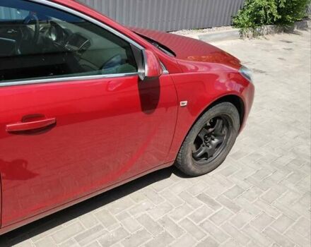 Красный Опель Инсигния, объемом двигателя 1.96 л и пробегом 217 тыс. км за 7400 $, фото 8 на Automoto.ua