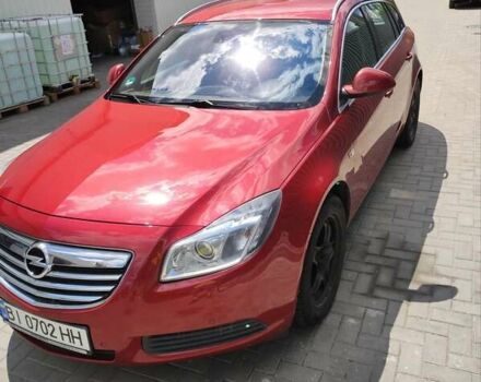 Красный Опель Инсигния, объемом двигателя 1.96 л и пробегом 217 тыс. км за 7400 $, фото 10 на Automoto.ua