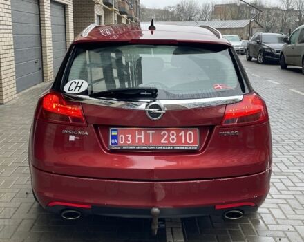 Червоний Опель Інсігнія, об'ємом двигуна 2 л та пробігом 210 тис. км за 6750 $, фото 8 на Automoto.ua