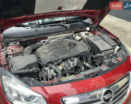 Червоний Опель Інсігнія, об'ємом двигуна 2 л та пробігом 210 тис. км за 6750 $, фото 59 на Automoto.ua