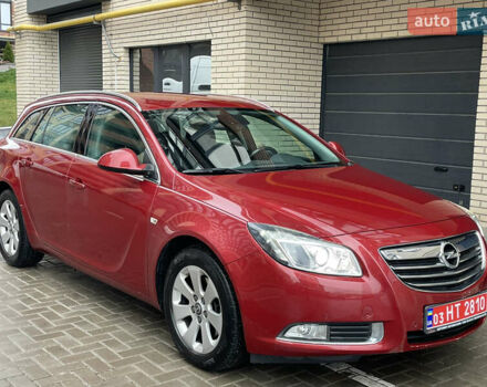 Червоний Опель Інсігнія, об'ємом двигуна 2 л та пробігом 210 тис. км за 6750 $, фото 6 на Automoto.ua