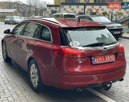 Червоний Опель Інсігнія, об'ємом двигуна 2 л та пробігом 210 тис. км за 6750 $, фото 11 на Automoto.ua