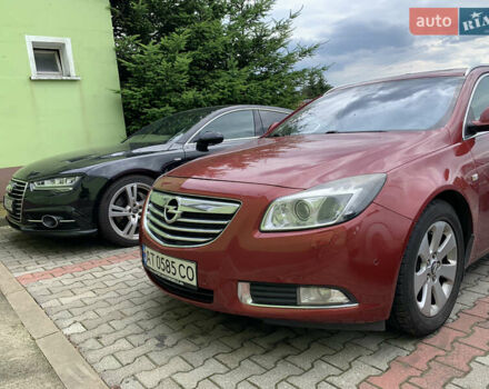 Красный Опель Инсигния, объемом двигателя 1.96 л и пробегом 230 тыс. км за 7500 $, фото 8 на Automoto.ua