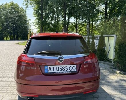 Червоний Опель Інсігнія, об'ємом двигуна 2 л та пробігом 230 тис. км за 7500 $, фото 3 на Automoto.ua