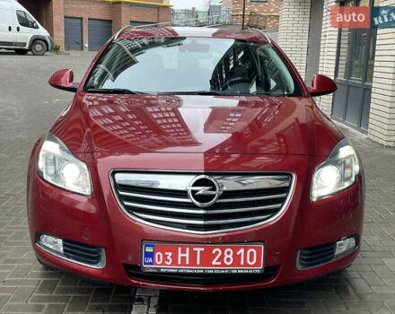 Червоний Опель Інсігнія, об'ємом двигуна 2 л та пробігом 210 тис. км за 6750 $, фото 4 на Automoto.ua
