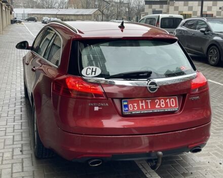 Червоний Опель Інсігнія, об'ємом двигуна 2 л та пробігом 210 тис. км за 6750 $, фото 7 на Automoto.ua