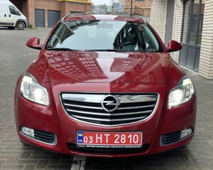 Червоний Опель Інсігнія, об'ємом двигуна 2 л та пробігом 210 тис. км за 6750 $, фото 2 на Automoto.ua