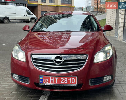 Червоний Опель Інсігнія, об'ємом двигуна 2 л та пробігом 210 тис. км за 6750 $, фото 3 на Automoto.ua