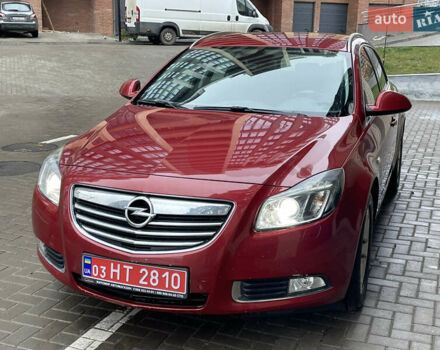 Червоний Опель Інсігнія, об'ємом двигуна 2 л та пробігом 210 тис. км за 6750 $, фото 2 на Automoto.ua