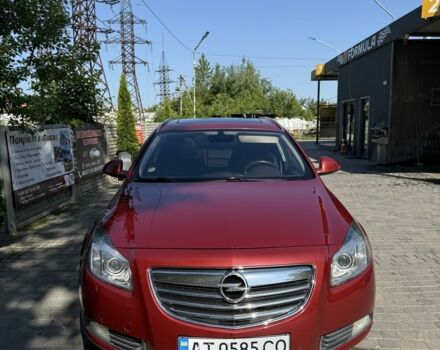 Червоний Опель Інсігнія, об'ємом двигуна 2 л та пробігом 230 тис. км за 7500 $, фото 1 на Automoto.ua