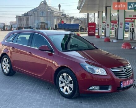 Красный Опель Инсигния, объемом двигателя 2 л и пробегом 250 тыс. км за 6550 $, фото 1 на Automoto.ua