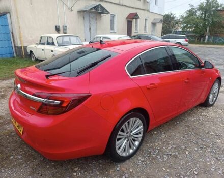 Красный Опель Инсигния, объемом двигателя 2 л и пробегом 210 тыс. км за 2999 $, фото 1 на Automoto.ua