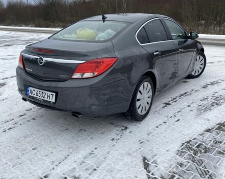 Серый Опель Инсигния, объемом двигателя 2 л и пробегом 196 тыс. км за 7450 $, фото 2 на Automoto.ua