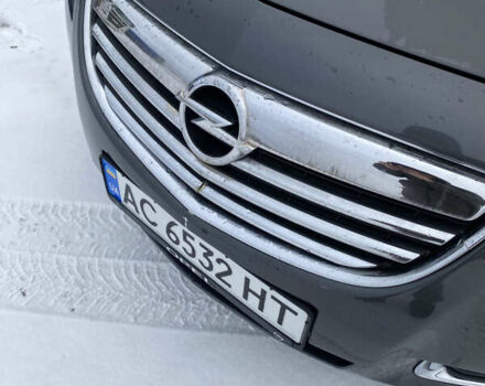Сірий Опель Інсігнія, об'ємом двигуна 2 л та пробігом 196 тис. км за 7500 $, фото 8 на Automoto.ua