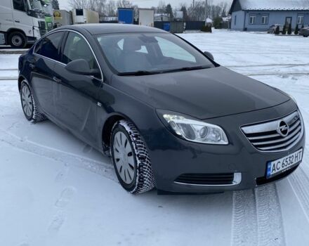 Серый Опель Инсигния, объемом двигателя 2 л и пробегом 196 тыс. км за 7450 $, фото 5 на Automoto.ua