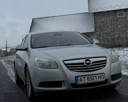 Серый Опель Инсигния, объемом двигателя 1.96 л и пробегом 277 тыс. км за 6500 $, фото 2 на Automoto.ua