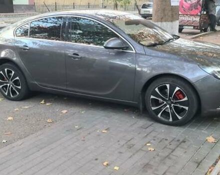 Серый Опель Инсигния, объемом двигателя 2 л и пробегом 221 тыс. км за 7700 $, фото 1 на Automoto.ua