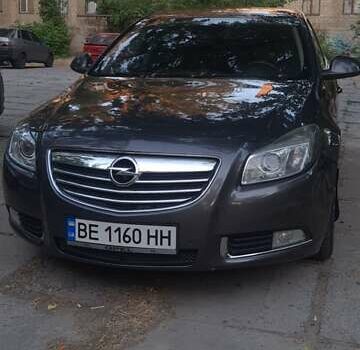 Серый Опель Инсигния, объемом двигателя 2 л и пробегом 221 тыс. км за 7700 $, фото 16 на Automoto.ua