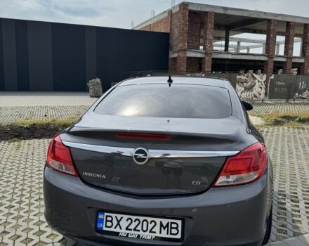 Серый Опель Инсигния, объемом двигателя 2 л и пробегом 236 тыс. км за 8800 $, фото 2 на Automoto.ua