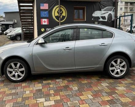 Серый Опель Инсигния, объемом двигателя 2 л и пробегом 217 тыс. км за 7900 $, фото 3 на Automoto.ua