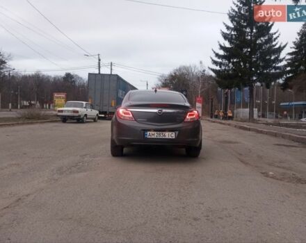 Серый Опель Инсигния, объемом двигателя 2 л и пробегом 285 тыс. км за 8350 $, фото 1 на Automoto.ua