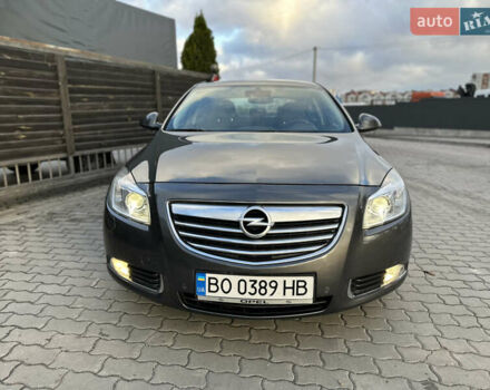 Серый Опель Инсигния, объемом двигателя 2 л и пробегом 114 тыс. км за 9700 $, фото 2 на Automoto.ua